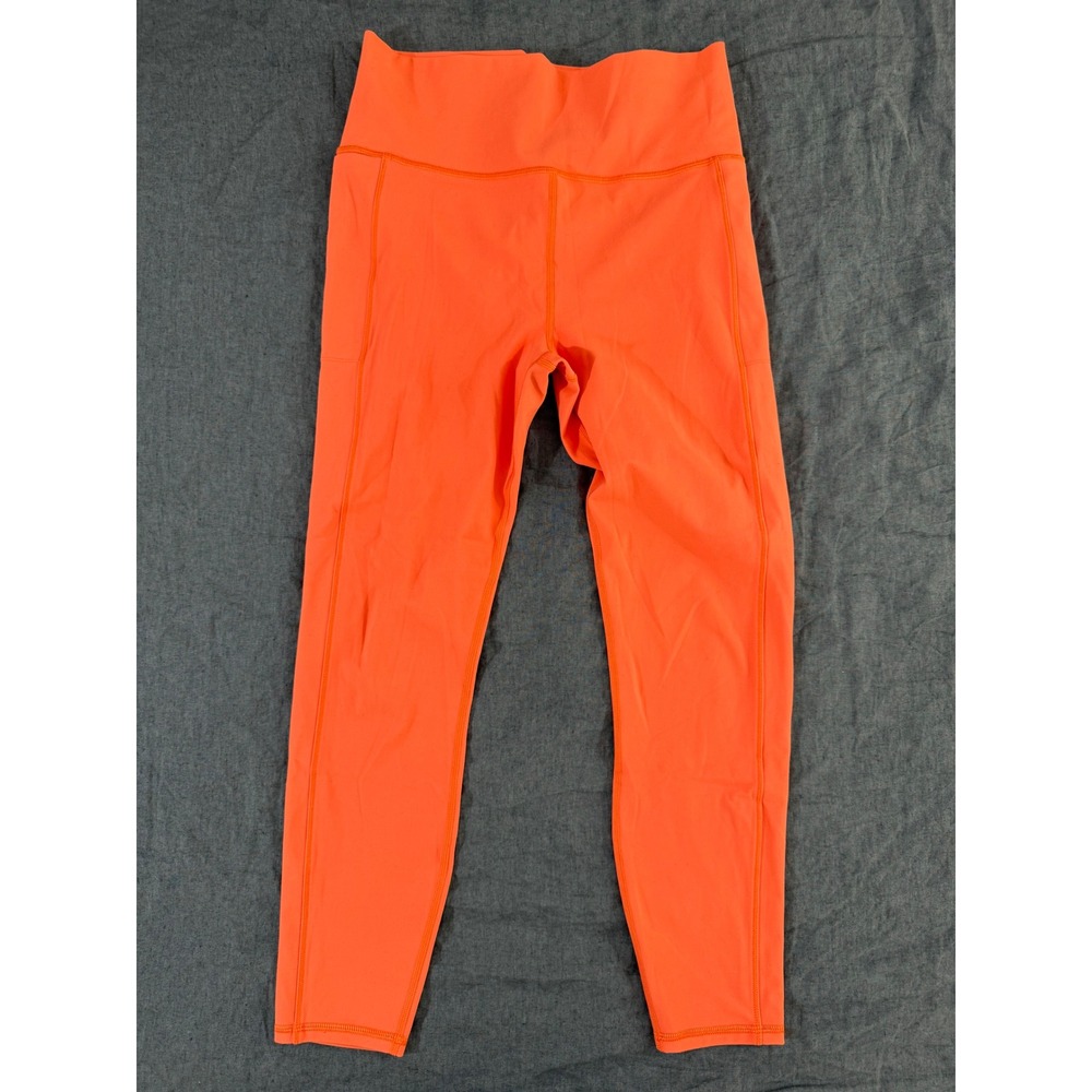 Vuori Studio Pocket Legging L Grapefruit VW446 High Rise 7/8 Athletic Yoga Pant